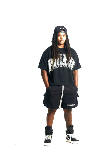 High End street wear, phlesh fashion house, phlesh clothing, Baltimore street wear, luxury streetwear, baltimore clothing brand, dmv fashion, big logo tee