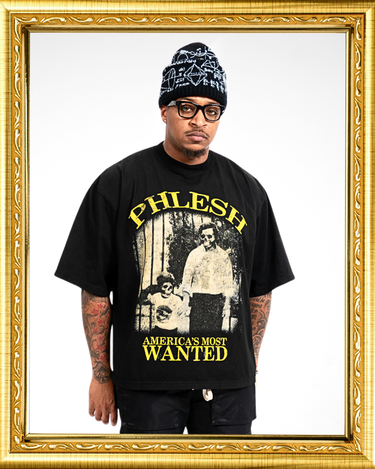 plesh esco tee, americas most wanted tee, luxury streetwear brand