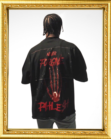 phlesh never forgive t-shirt, baltimore streetwear brand