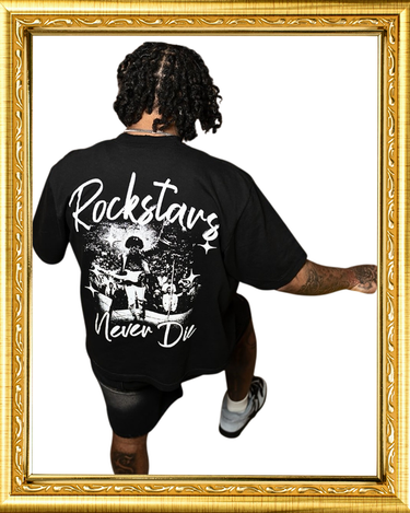 Rockstars Never Die Tee (black)
