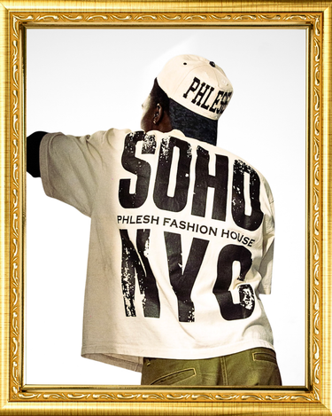 phlesh soho tee, batimore fashion brand, nyc streetwear brand