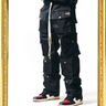 12 pocket cargo pants, streetwear, phlesh fashion house, phlesh clothing, Baltimore street wear, luxury streetwear, baltimore clothing brand, dmv fashion brand