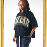 big logo tee, streetwear, phlesh fashion house, phlesh clothing, Baltimore street wear, luxury streetwear, baltimore clothing brand, dmv fashion brand