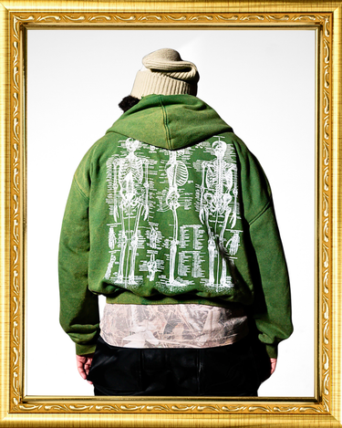 anatomy hoodie, streetwear, phlesh fashion house, phlesh clothing, Baltimore street wear, luxury streetwear, baltimore clothing brand, dmv fashion brand