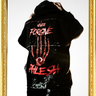 never forgive hoodie, phlesh streetwear, phlesh fashion house, phlesh clothing, Baltimore street wear, luxury streetwear, baltimore clothing brand, dmv fashion brand, premium quality hoodies