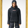 phlesh never forgive hoodie grey, washed dyed exo skeleton hoodie