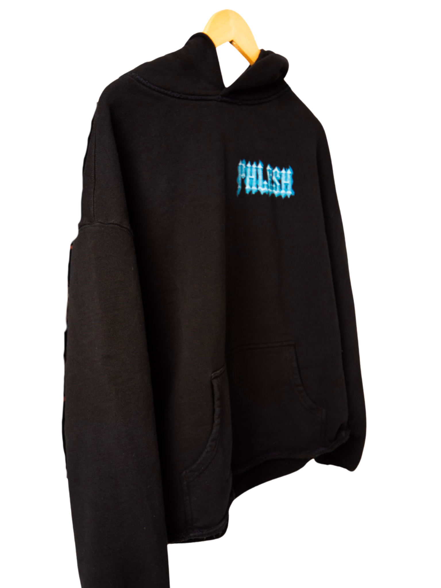 Blue Flame Hoodie (black)