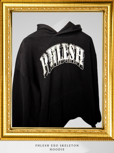 Bone Exo Skeleton Hoodie (black)