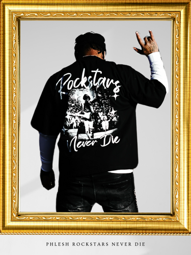 Rockstars Never Die Tee (black)