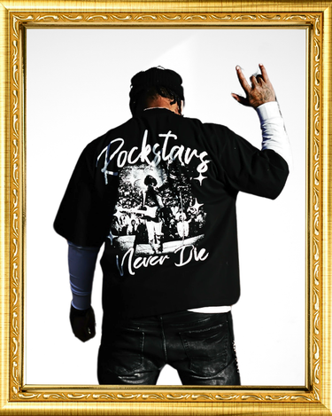 Rockstars Never Die Tee (black)